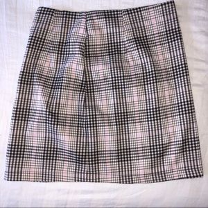 Plaid Mini Skirt